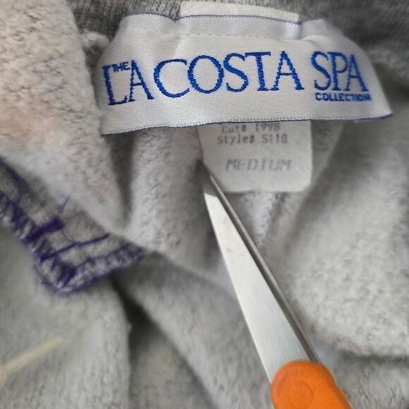 LA COSTA SPA Collection Vintage Women's Sweat Shirt L Sweat Pants M Outfit - Picture 6 of 8